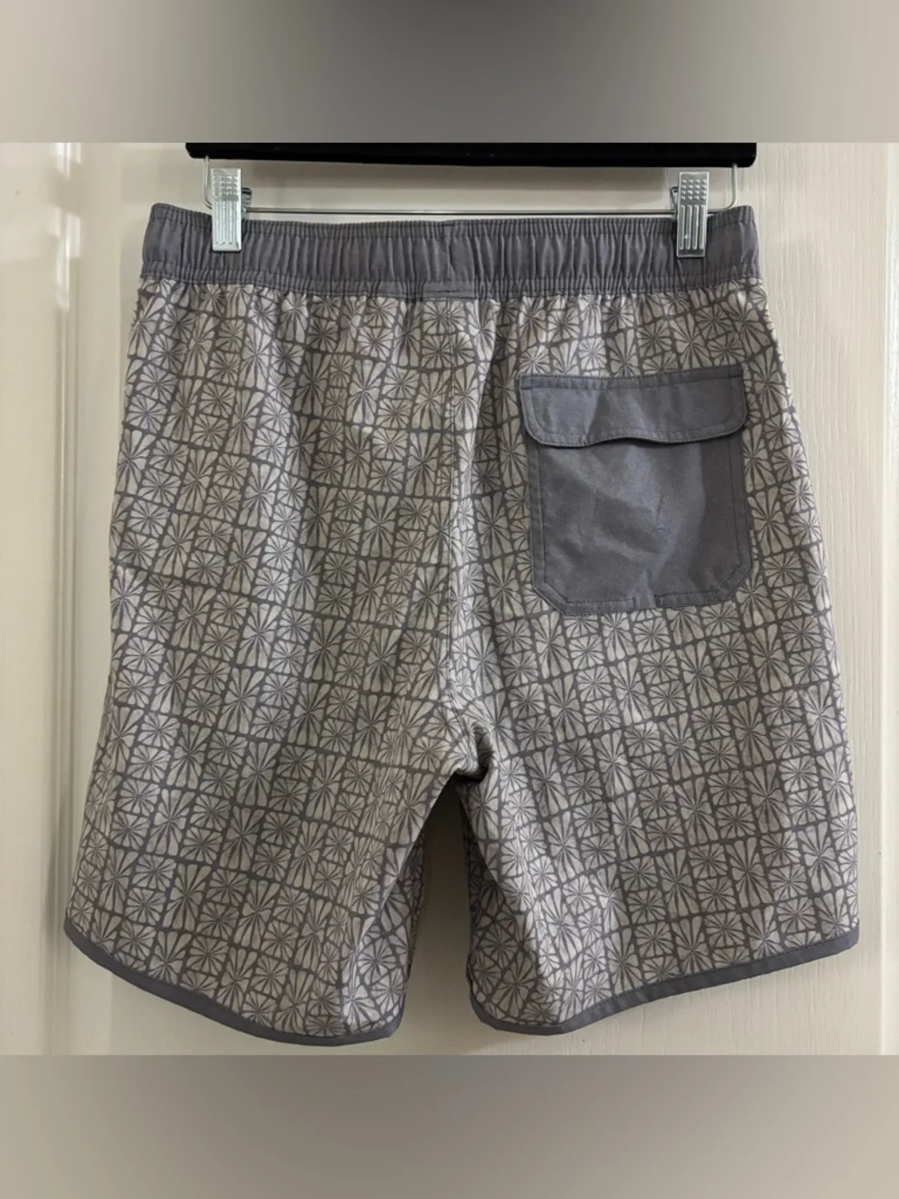 Travis Mathew Gray Floral Tile Shorts